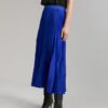 Falda plisada azul eléctrico de Lola Casademunt by Maite - Imagen 4