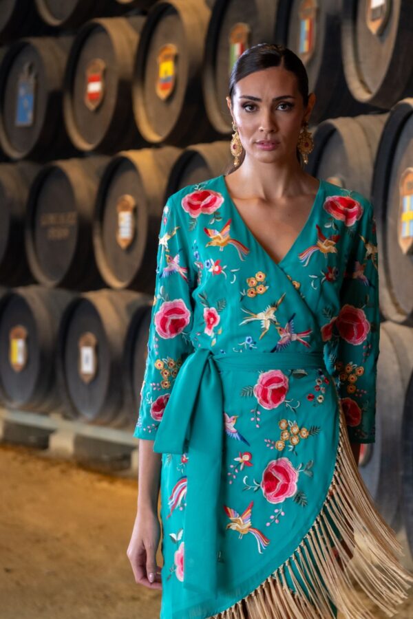 Vestido Cepa Verde de Káhyra - Imagen 2