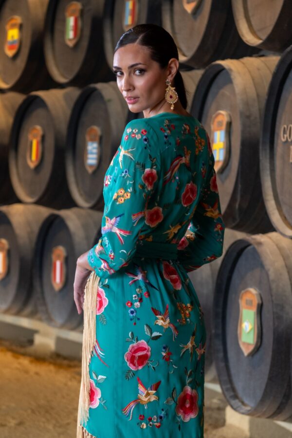Vestido Cepa Verde de Káhyra - Imagen 4