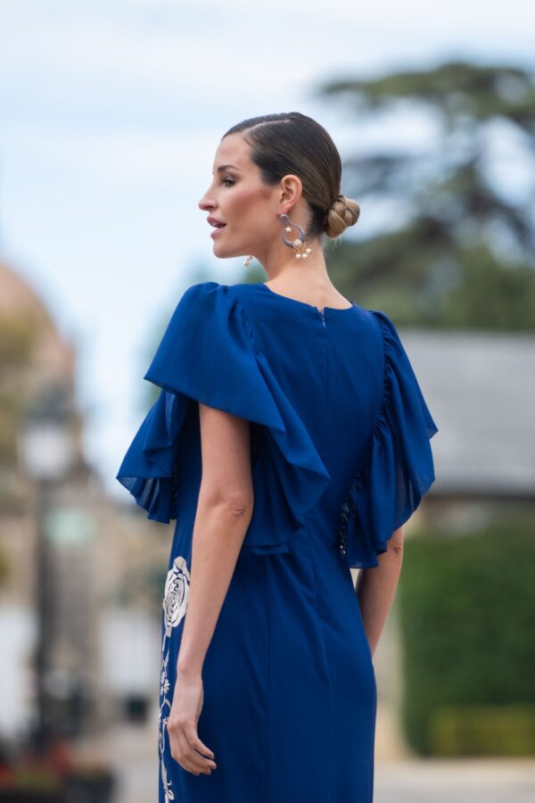 Vestido Rosal Azul de Káhyra - Imagen 5