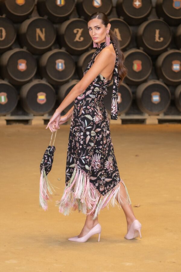 Vestido Andalucía Negro de Káhyra - Imagen 3