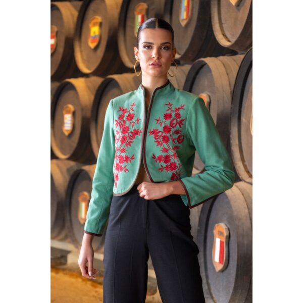Chaqueta Levante Verde de Káhyra