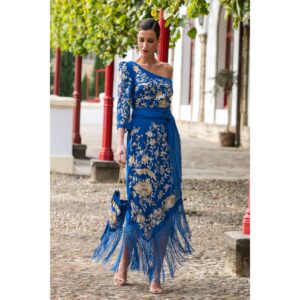 Falda Solera Azul de Káhyra