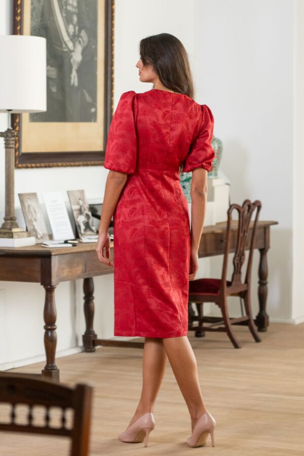 Vestido Frizzante Coral de Káhyra - Imagen 2