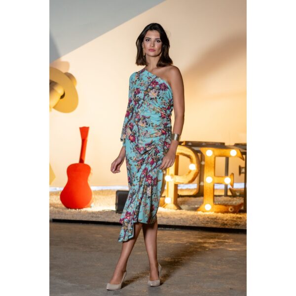 Vestido Arrope Turquesa de Káhyra