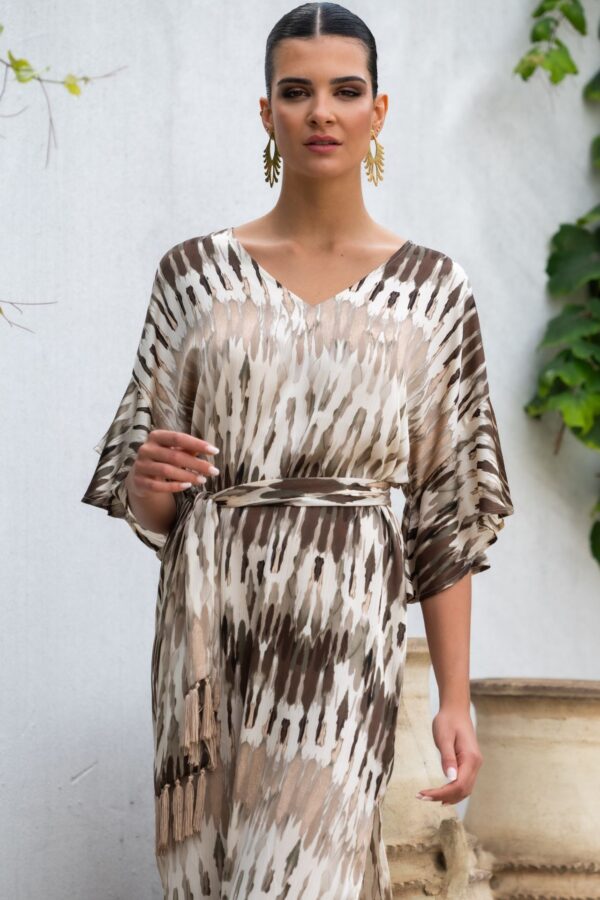 Vestido Salseo Acuarela de Káhyra - Imagen 4
