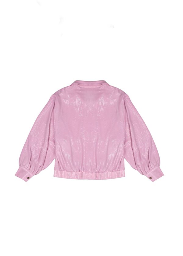 Chaqueta Bomber Lentejuela Rosa de Lola Casademunt by Maite - Imagen 7