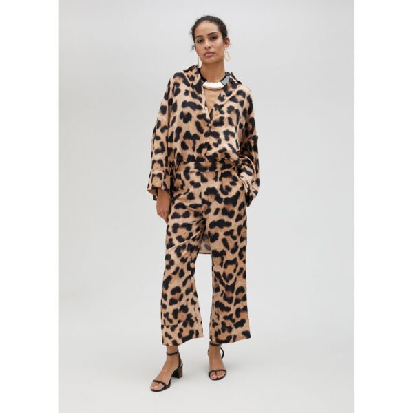 Pantalón Animal Print Palazzo de Lola Casademunt