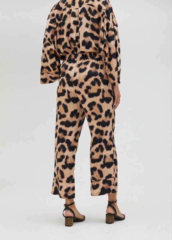 Pantalón Animal Print Palazzo de Lola Casademunt - Imagen 5