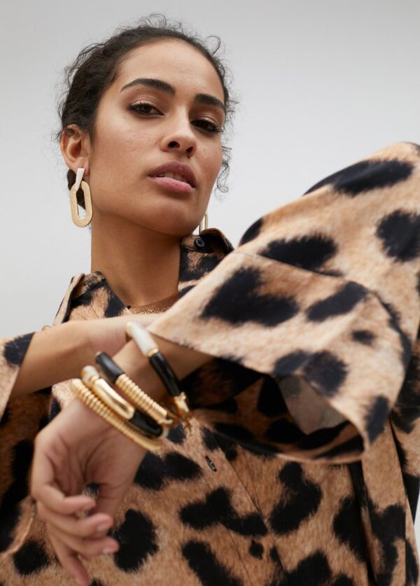 Maxi Camisa Leopardo de Lola Casademunt - Imagen 4