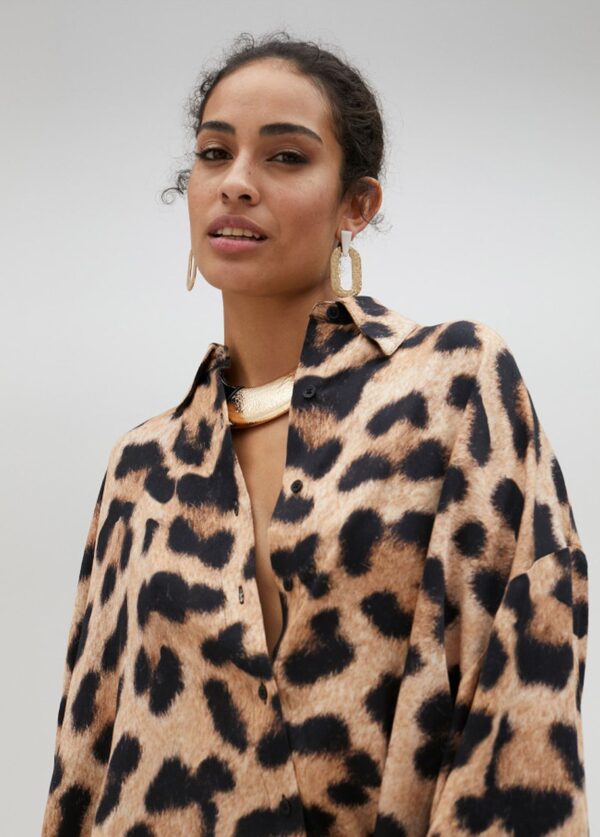 Maxi Camisa Leopardo de Lola Casademunt - Imagen 7