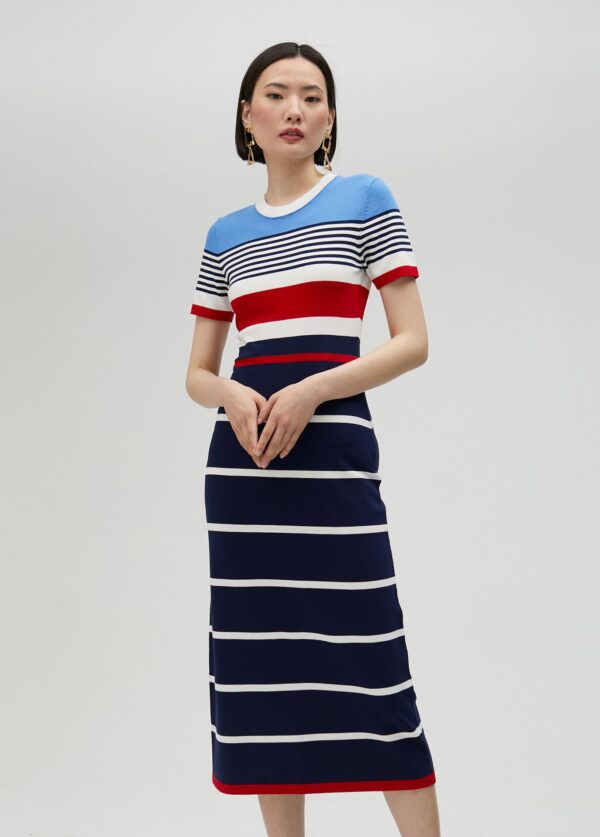 Vestido de Punto con Manga Corta de Lola Casademunt - Imagen 2