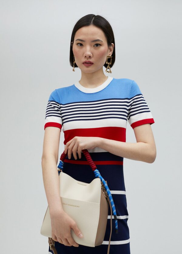 Vestido de Punto con Manga Corta de Lola Casademunt - Imagen 3