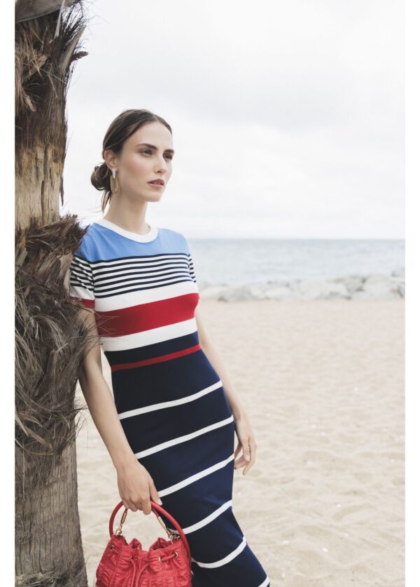 Vestido de Punto con Manga Corta de Lola Casademunt - Imagen 7
