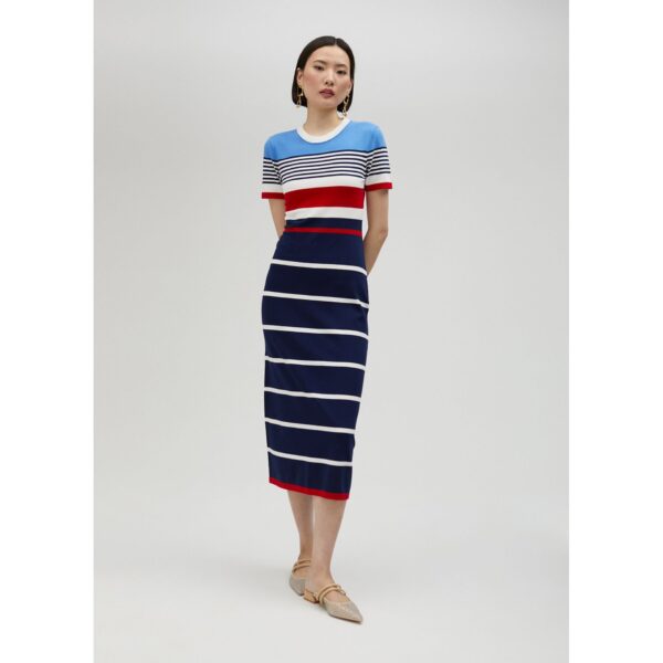 Vestido de Punto con Manga Corta de Lola Casademunt