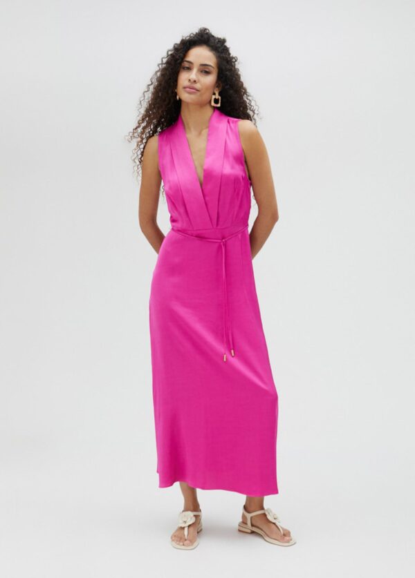 Vestido Midi Escote Pico de Lola Casademunt - Imagen 6