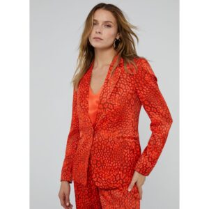 Americana Animal Print Rojo-Naranja de Lola Casademunt by Maite