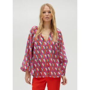 Camisa Logotipada Multicolor de Lola Casademunt by Maite