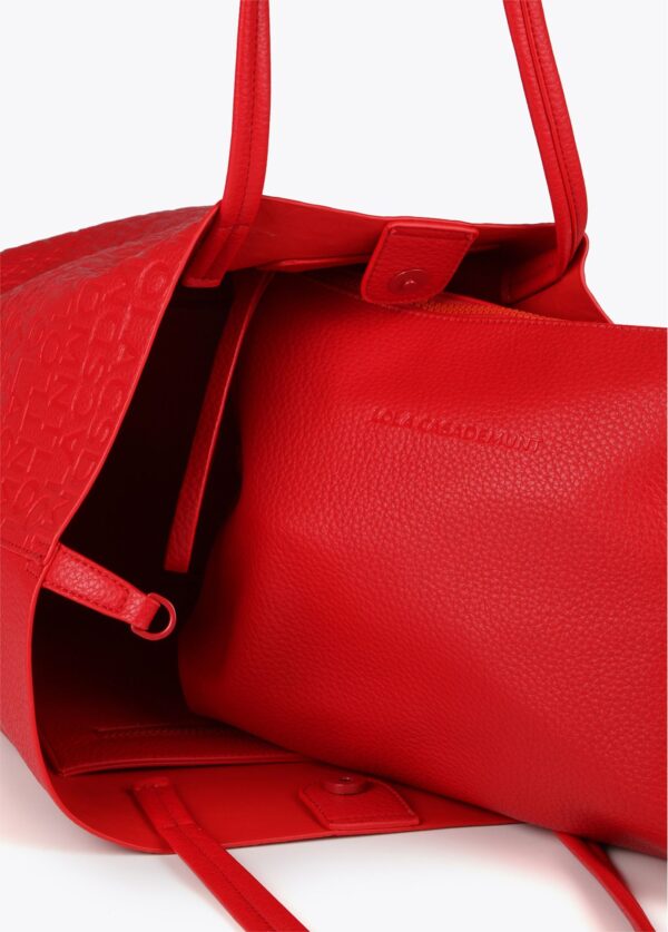 Bolso Shopper Monograma Rojo de Lola Casademunt - Imagen 2