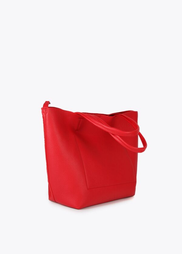 Bolso Shopper Monograma Rojo de Lola Casademunt - Imagen 5