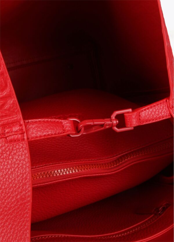 Bolso Shopper Monograma Rojo de Lola Casademunt - Imagen 7