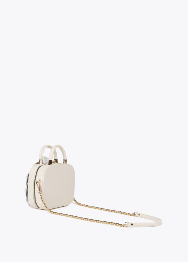Bolso Flor Efecto Piel Crudo de Lola Casademunt - Imagen 4