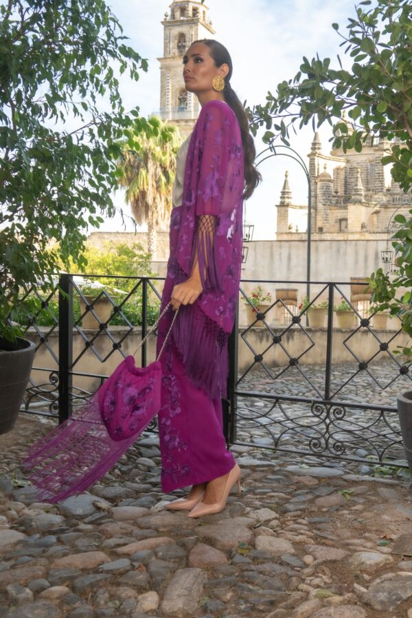 Chaqueta Amorosa Morado de Káhyra - Imagen 3