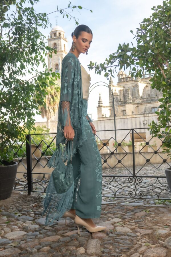 Pantalón Amoroso Verde de Káhyra - Imagen 4