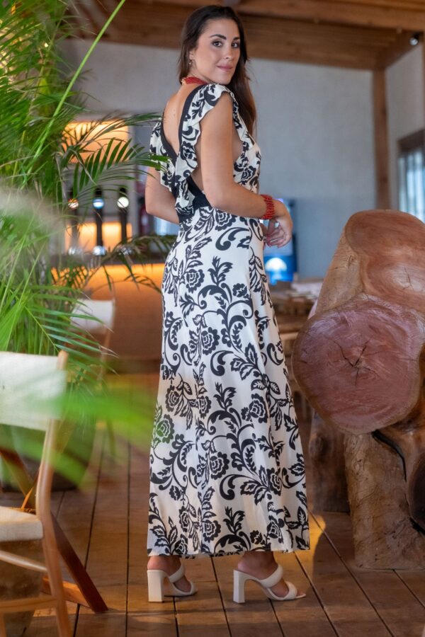 Vestido Malecón Clásico de Sunset and Moon - Imagen 4