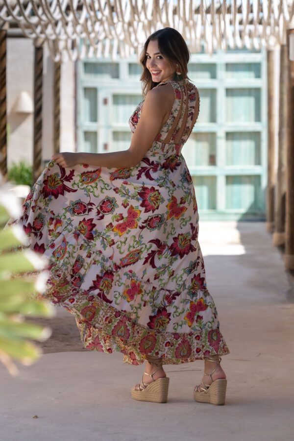 Vestido Marina Exótico de Sunset and Moon - Imagen 3