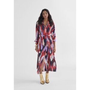 Vestido camisero estampado de Lola Casademunt by Maite