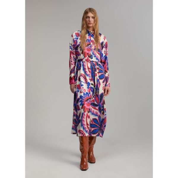 Vestido largo estampado paisley de Lola Casademunt by Maite
