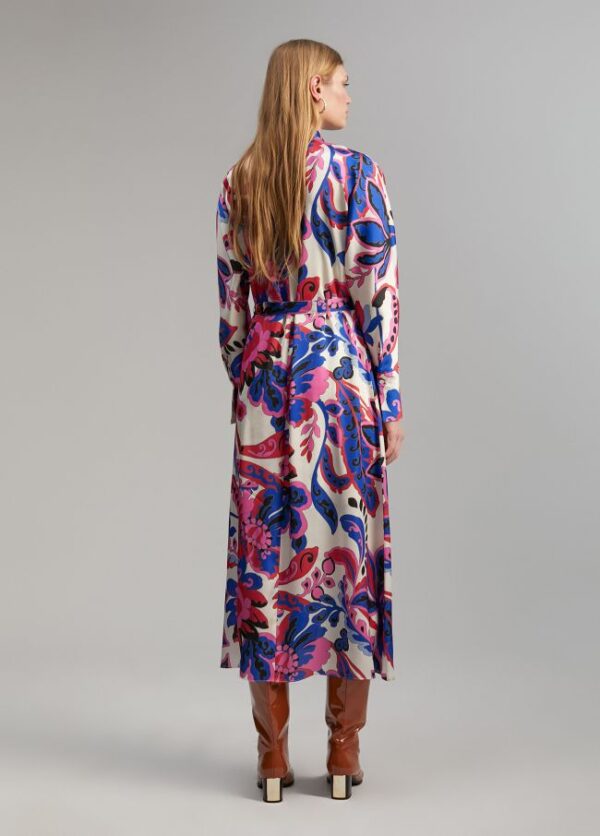 Vestido largo estampado paisley de Lola Casademunt by Maite - Imagen 4