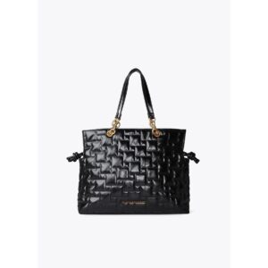 Shopper acolchado negro de Lola Casademunt