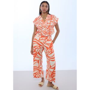 Culotte print hojas de Lola Casademunt