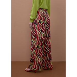 Pantalón estampado multicolor de Lola Casademunt by Maite